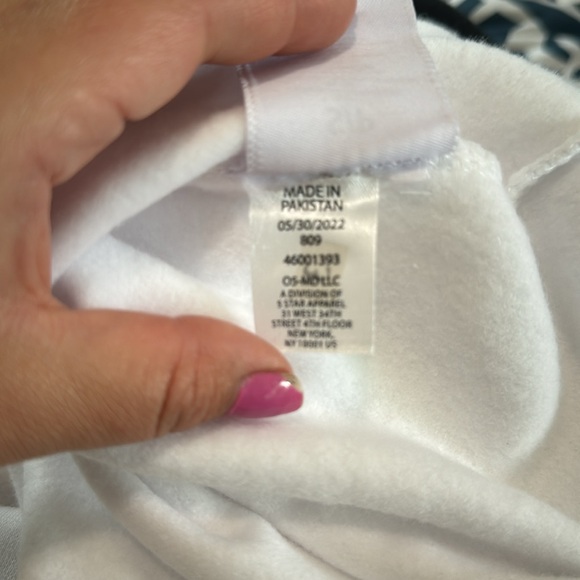 WEAR by Erin Andrews Coach Prime "It's Personal" Sweatshirt White Various Sizes - Picture 8 of 8